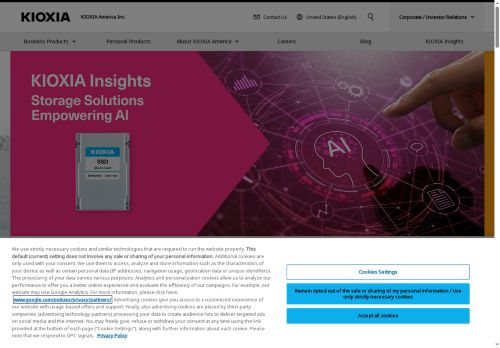 KIOXIA America capture - 2025-07-12 00:44:23