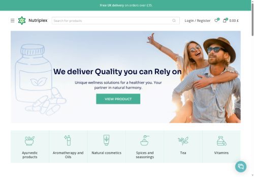 nutriplex.co.uk capture - 2025-07-12 02:34:56