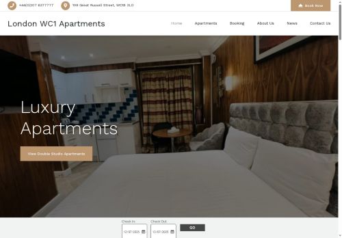 londonwc1apartments.co.uk capture - 2025-07-12 06:35:53