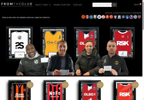fromtheclub.co.uk capture - 2025-07-12 07:42:28