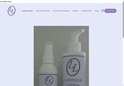lavenderlotion.co.uk capture - 2025-07-12 07:55:52