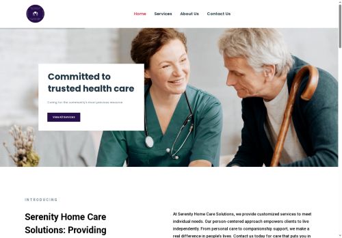 serenityhomecaresolutions.co.uk capture - 2025-07-12 08:51:24