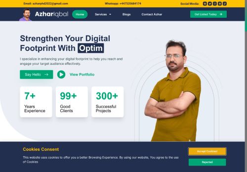 azhariqbal.co.uk capture - 2025-07-12 09:14:33