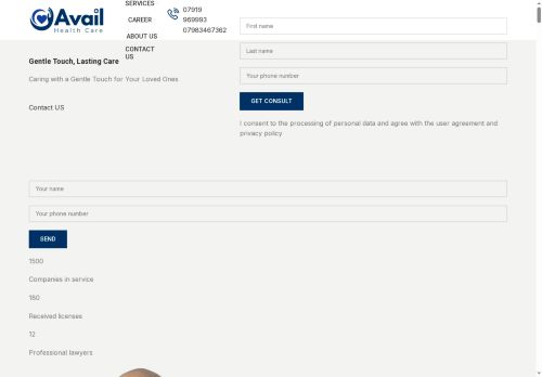 availhealthcare.co.uk capture - 2025-07-12 10:07:39