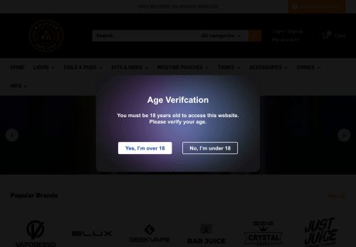 midlothianvape.co.uk capture - 2025-07-12 11:03:12