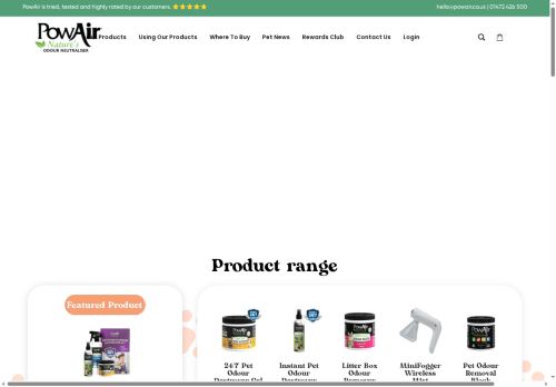 powairpets.co.uk capture - 2025-07-12 11:19:02