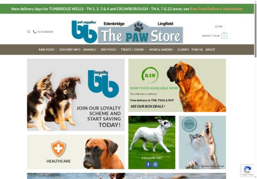 pawstore4raw.co.uk capture - 2025-07-12 12:06:58