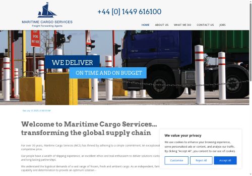 maritimecargo.uk capture - 2025-07-12 12:38:38