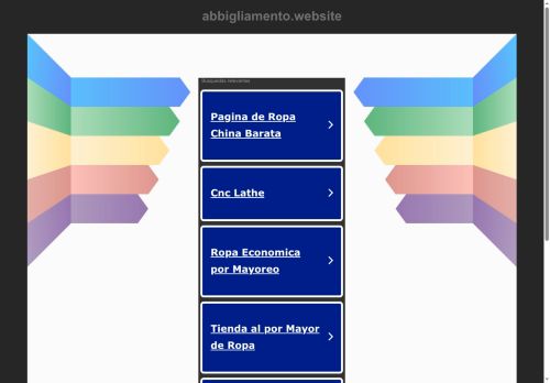 abbigliamento.website capture - 2025-07-12 15:47:17
