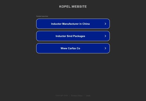 kopel.website capture - 2025-07-12 15:55:03