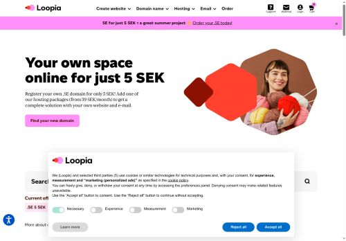 loopia.website capture - 2025-07-12 15:55:03