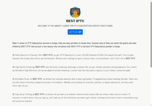 bestiptv.website capture - 2025-07-12 16:04:41