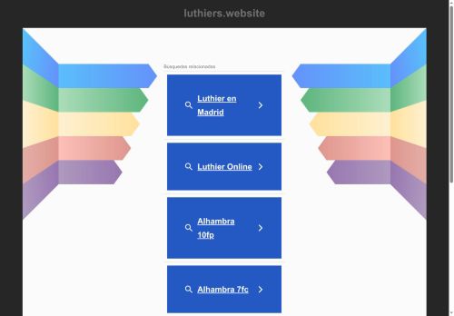 luthiers.website capture - 2025-07-12 16:16:33