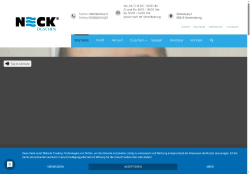 neck-duschen.website capture - 2025-07-12 16:17:28