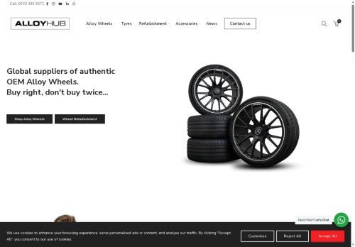 genuinealloywheels.website capture - 2025-07-12 16:24:54