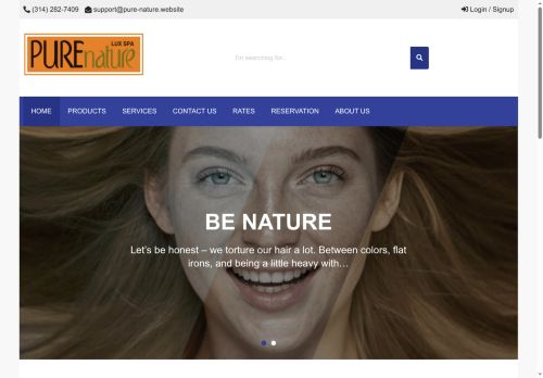 pure-nature.website capture - 2025-07-12 16:40:14