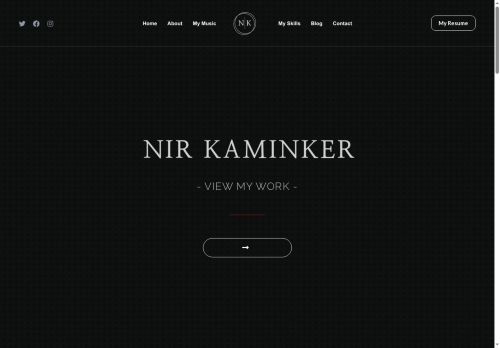 nirkaminker.website capture - 2025-07-12 16:44:24