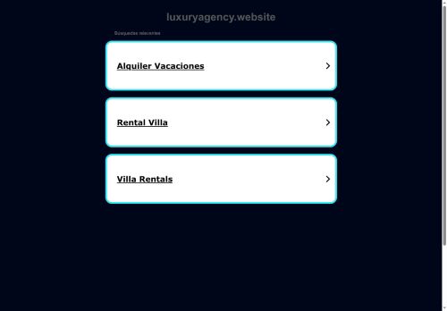 luxuryagency.website capture - 2025-07-12 16:54:09