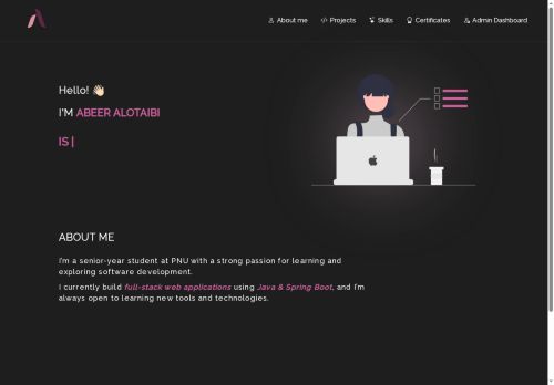 abeer.website capture - 2025-07-12 17:21:51