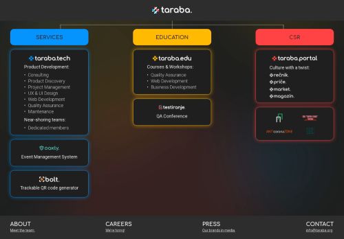 taraba.website capture - 2025-07-12 17:27:01