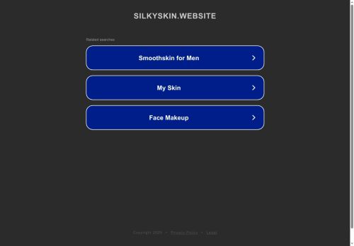 silkyskin.website capture - 2025-07-12 17:36:00
