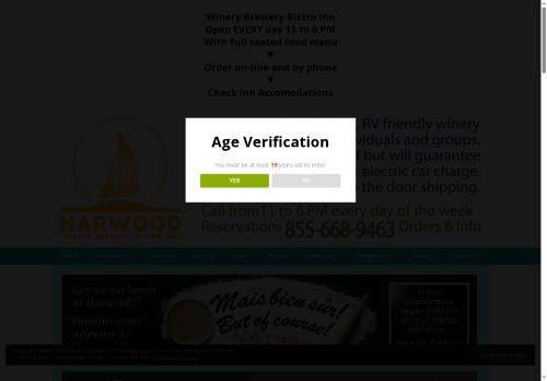 harwoodestatewinery.wine capture - 2025-07-12 18:17:10