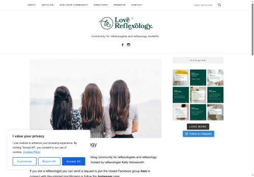 lovereflexology.uk capture - 2025-07-12 19:28:18