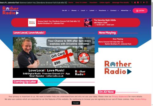 thecoastradio.uk capture - 2025-07-12 21:27:26