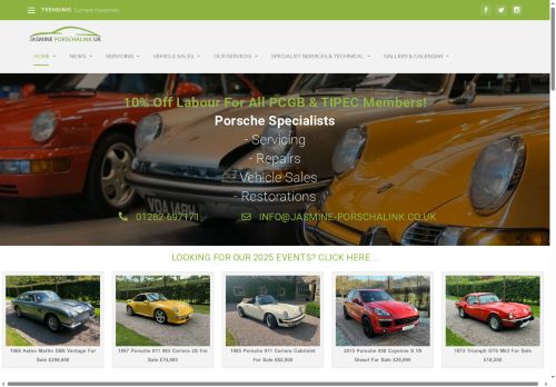 used-porsche-parts.uk capture - 2025-07-12 21:54:40