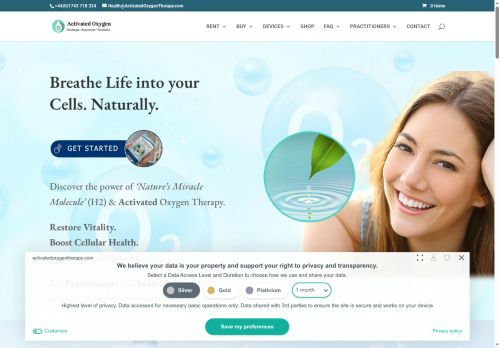 activatedoxygentherapy.uk capture - 2025-07-12 23:10:22