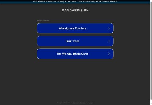 mandarins.uk capture - 2025-07-13 00:21:45