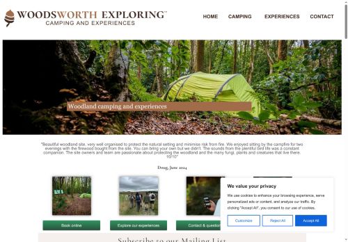 woodsworthexploring.co.uk capture - 2025-07-13 05:12:34