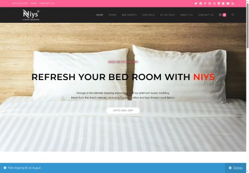 niysluxurybeddings.co.uk capture - 2025-07-13 06:38:37