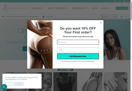 crystallineclinic.co.uk capture - 2025-07-13 10:07:56