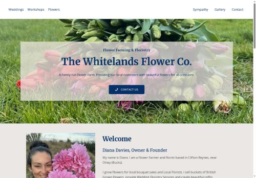 thewhitelandsflowercompany.co.uk capture - 2025-07-13 10:12:58