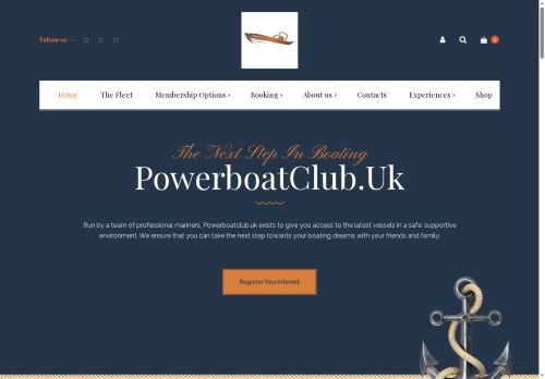 powerboatclub.uk capture - 2025-07-13 11:20:30