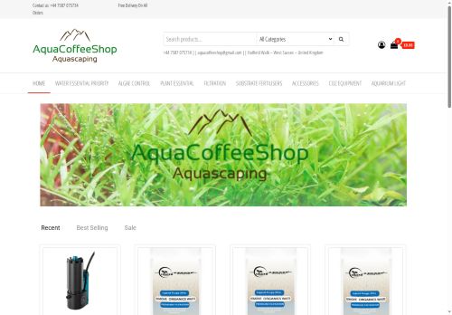 aquacoffeeshop.co.uk capture - 2025-07-13 11:44:50