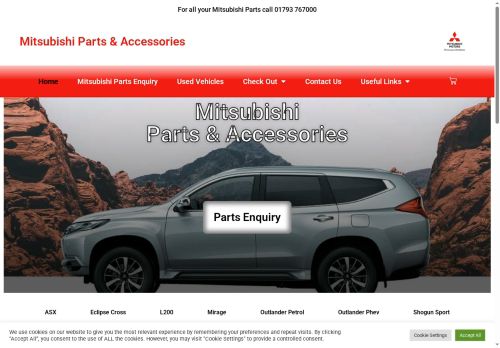 mitsubishi-replacement-parts.co.uk capture - 2025-07-13 11:48:34