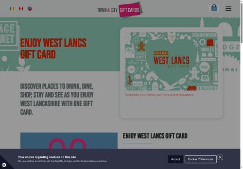 westlancsgiftcard.co.uk capture - 2025-07-13 13:16:25