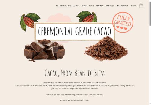 belovedcacao.co.uk capture - 2025-07-13 14:23:00