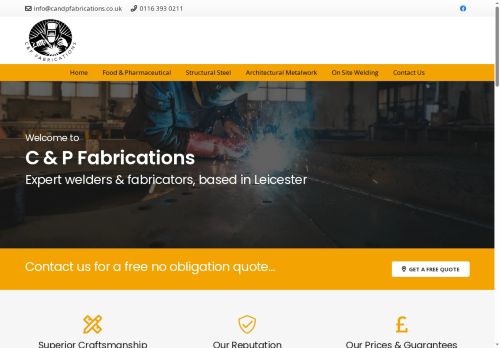 candpfabrications.co.uk capture - 2025-07-13 14:25:12