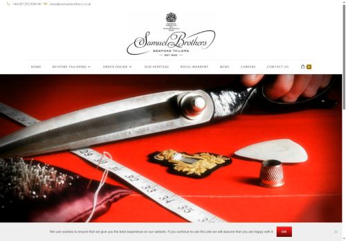 samuelbrothersexport.co.uk capture - 2025-07-13 14:40:11