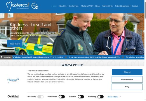mastercallhealthcare.co.uk capture - 2025-07-13 15:18:33