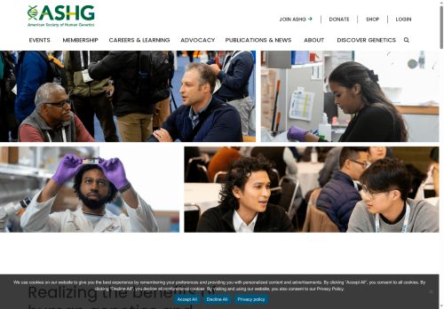 American Society of Human Genetics capture - 2025-07-13 18:18:13