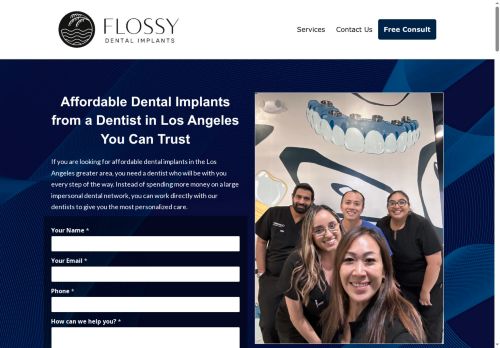 Flossy Dental Implants capture - 2025-07-13 18:32:53