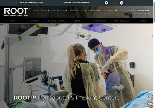 ROOT Periodontal & Implant Center capture - 2025-07-14 01:00:30