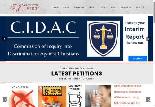 voiceforjustice.co.uk capture - 2025-07-14 01:47:28