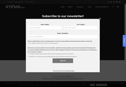 xyzbag.co.uk capture - 2025-07-14 02:59:28