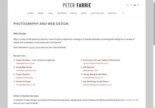 creativitywebsites.co.uk capture - 2025-07-14 04:18:02