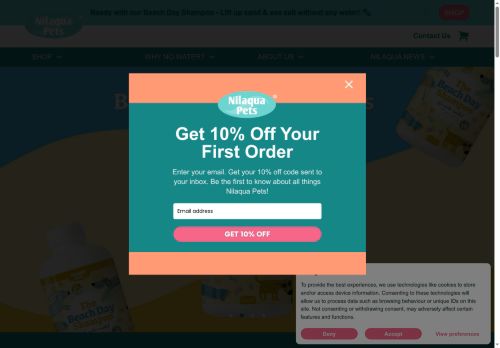 waterlessdogshampoo.co.uk capture - 2025-07-14 04:24:39